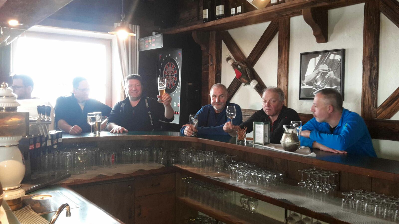 Männer in den Kitzbühler Bergen