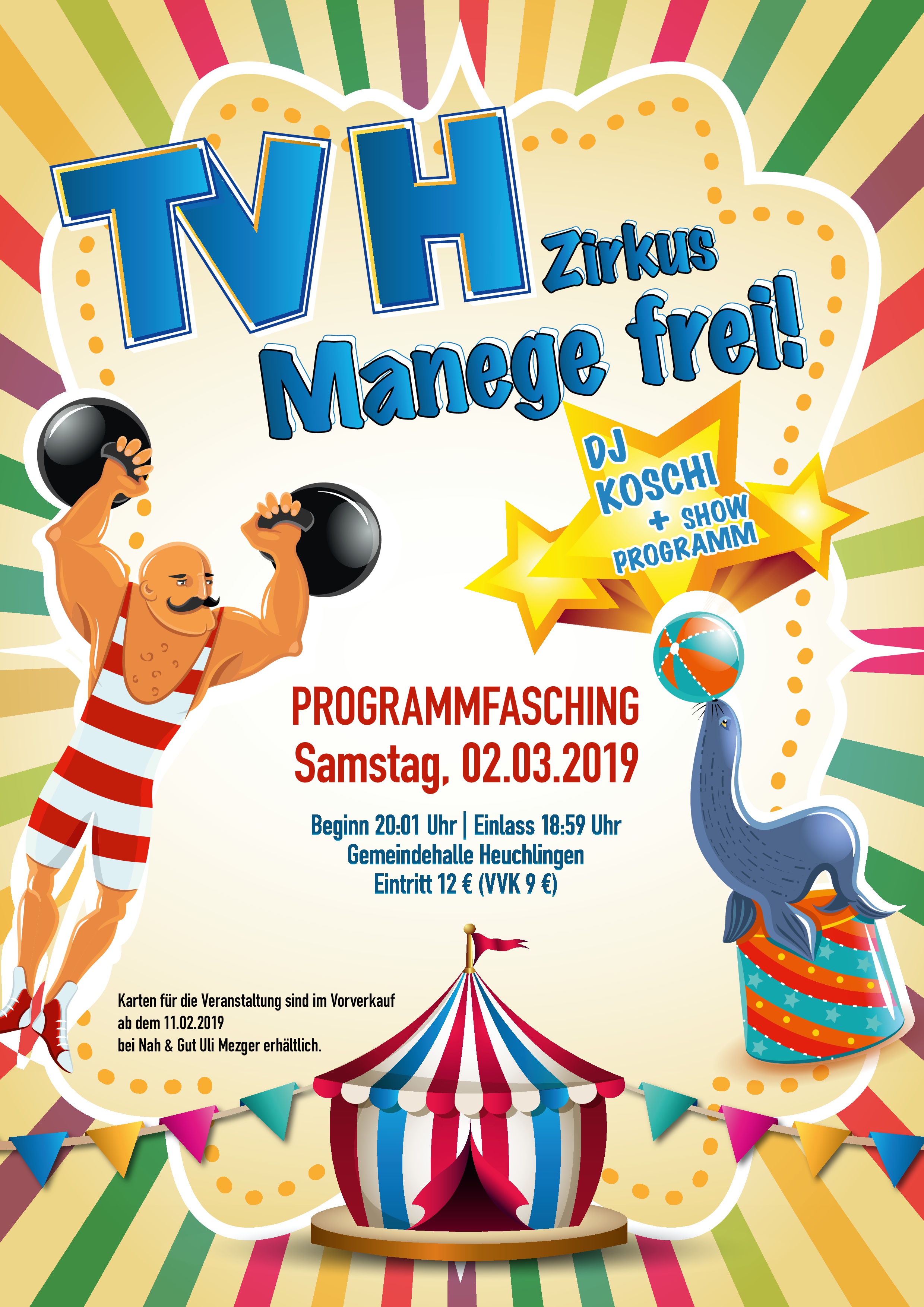 TVH Programmball „Zirkus -Manege frei“