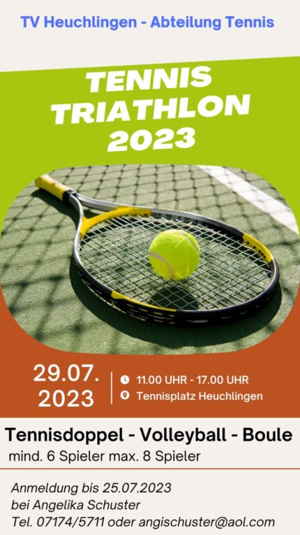 Tennis Triathlon 2023