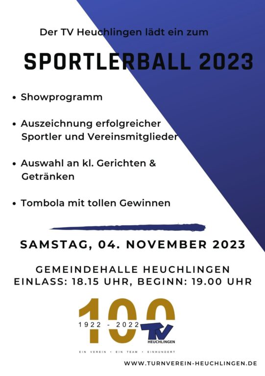TVH Sportlerball 04.11.2023