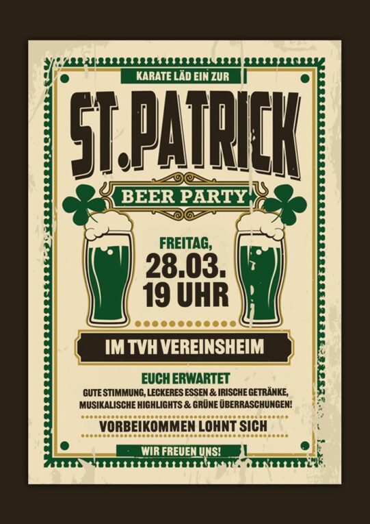 St. Patrick – Beer Party