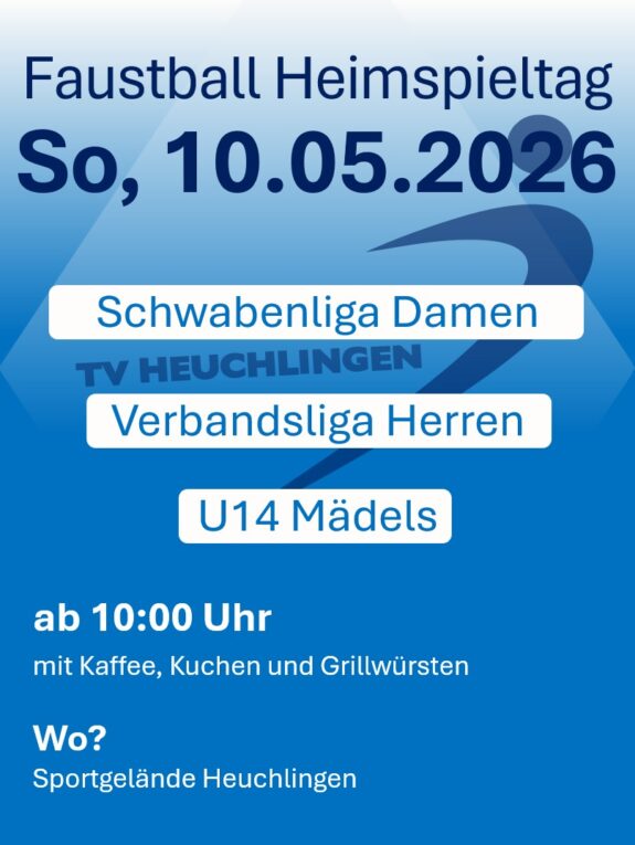 Faustball Heimspieltag
